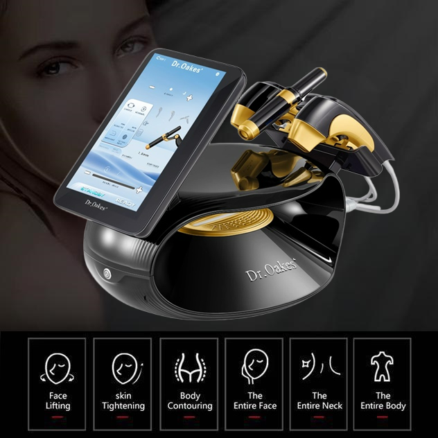 SMAS 7D HIFU Machine High Intensity Focused Ultrasound Face Lifting Wrinkel Removal Skin Tightening Body Contouring Slimming  Anti-aging Beauty Equipment