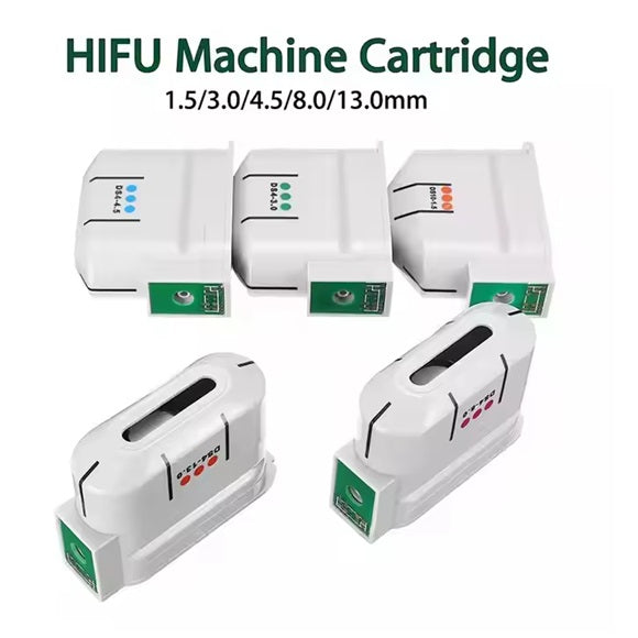 HIFU Machine 5 Cartridges Face Lifting Firming Skin Tightening Machine Wrinkle Remover Anti Aging Stretch Marks Removal Beauty Equipment