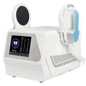 2 Handles Emsculpting Neo Machine with RF, Emsculpt Body Sculpting Machine, Ems Sculpting Muscle Strengthen Body Shaping Machine for Abdomen Thigh Buttock Upper Arm