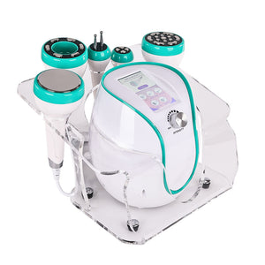 Portable 5in1  Cellulite Massager Cavitation 80K Cavit Body Slimming Weight Loss Machine Vacuum RF Fat Reduce Skin Tigthening Lipo Burning Body Shaping Beauty Equipment