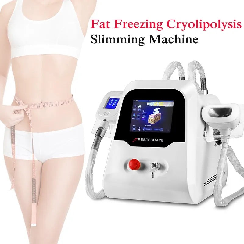 Portable Cryolipolysis Body Slimming Shaping Machine Fat Freezing Device Cryotherapy Cool Sculpting  Fat Reduce Double Chin Reducer Weight Loss Beauty Equipment
