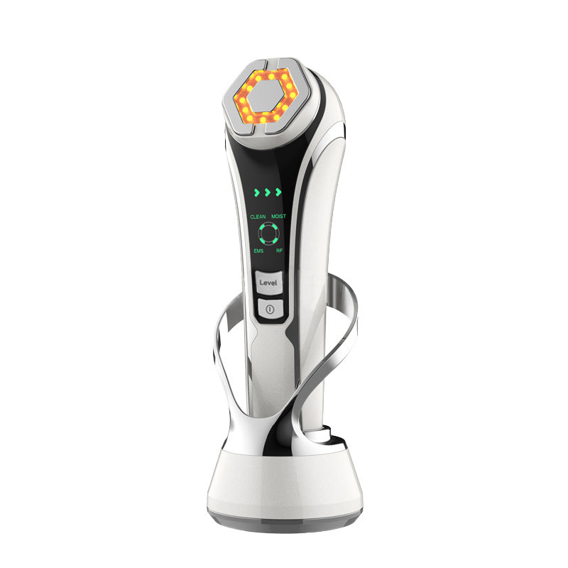 4 in 1 RF Facial Lifting and Firming Rejuvenation Skin Tightening Beauty device Home Use Face device EMS Microcurrent Beauty Instrument