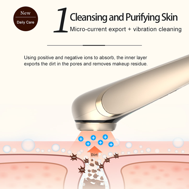 4 in 1 RF Facial Lifting and Firming Rejuvenation Skin Tightening Beauty device Home Use Face device EMS Microcurrent Beauty Instrument