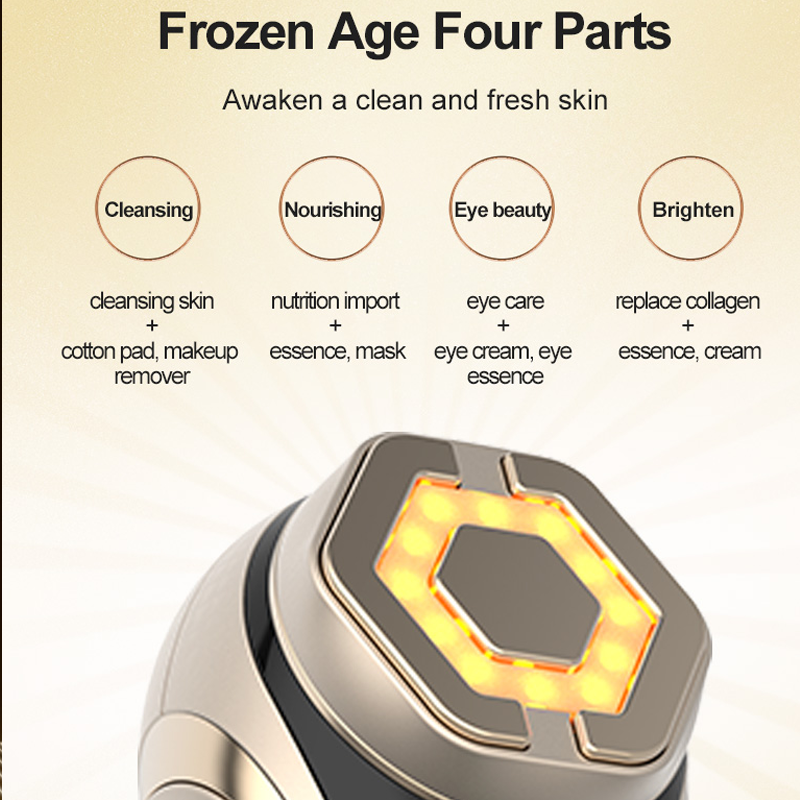 4 in 1 RF Facial Lifting and Firming Rejuvenation Skin Tightening Beauty device Home Use Face device EMS Microcurrent Beauty Instrument