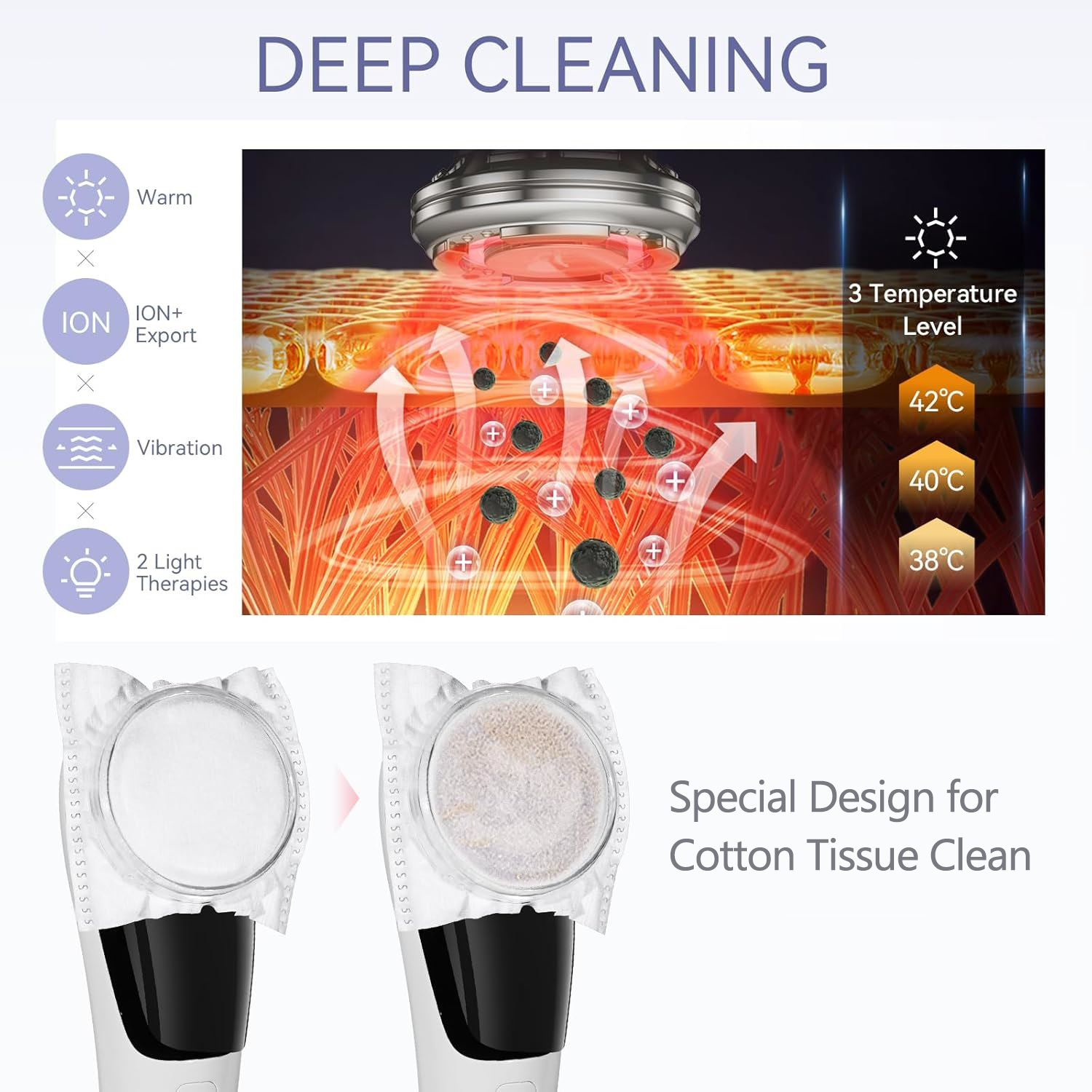 Multi-Function Anti-Wrinkle Beauty Device , Face Massager for Skin Care, EMS Facial Lifting Toning with Red Blue Light Therapy,Skin Rejuvenation and Tightening Beauty Instrument