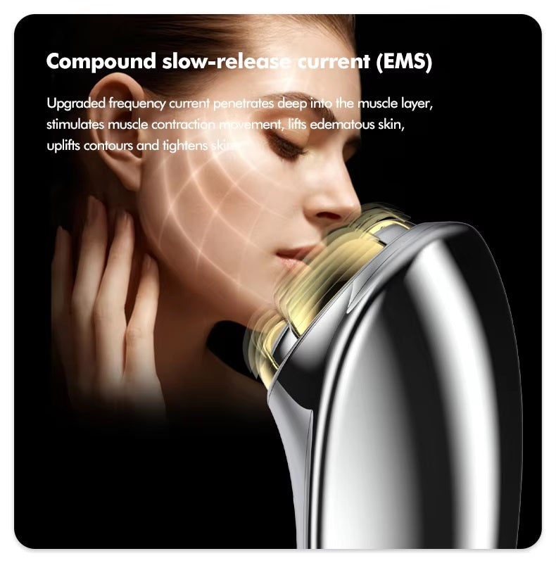 4 in 1 RF Facial Lifting and Firming Rejuvenation Skin Tightening Beauty device Home Use Face device EMS Microcurrent Beauty Instrument