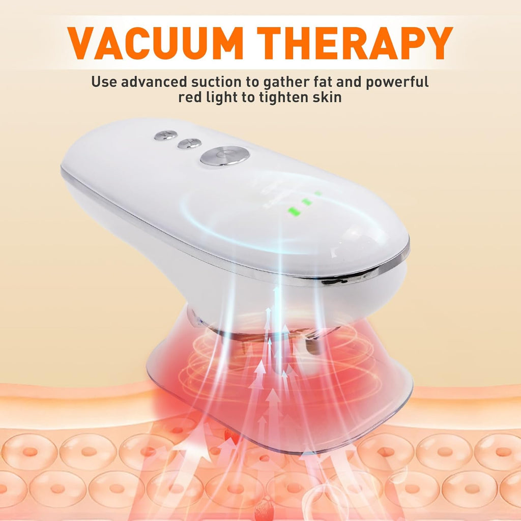 5-in-1 Body Sculpting Machine - Best Cellulite Removal Machine – Lymphatic Drainage Massager, Anti Cellulite Massage Tool & Skin Tightening for Face, Belly, Arms, Legs, Waist, Love Handles