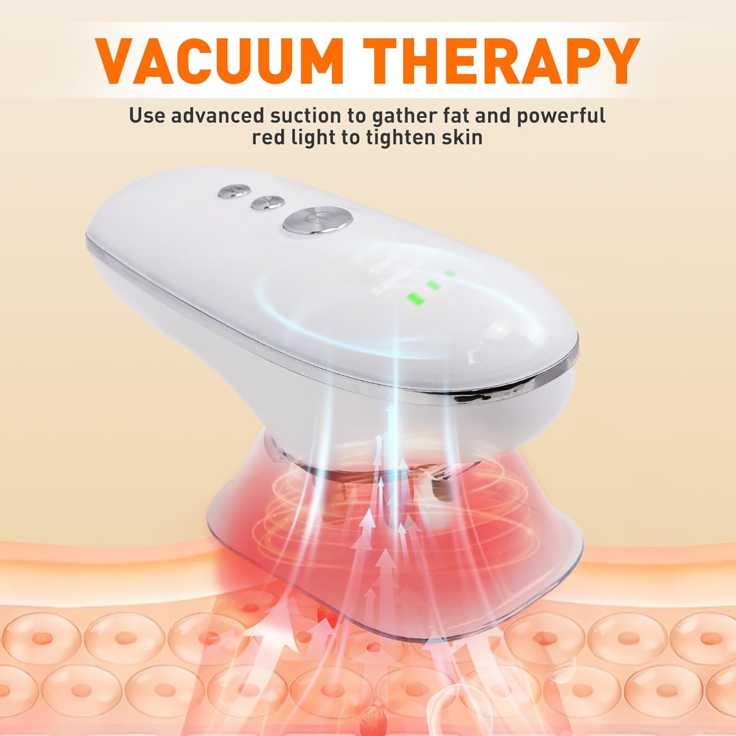 5-in-1 Body Sculpting Machine - Best Cellulite Removal Machine – Lymphatic Drainage Massager, Anti Cellulite Massage Tool & Skin Tightening for Face, Belly, Arms, Legs, Waist, Love Handles