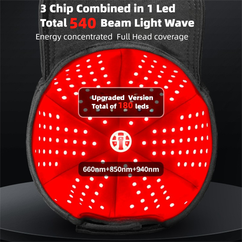 Laser Hair Growth Cap, Red Light Therapy for Hair Regrowth, Strengthen Hair Roots, Hair Growth Device, Laser Therapy Cap for Hair Loss, Hair Loss Treatments Hat for Men and Women