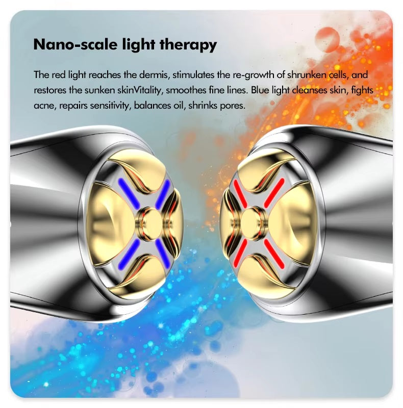 4 in 1 RF Facial Lifting and Firming Rejuvenation Skin Tightening Beauty device Home Use Face device EMS Microcurrent Beauty Instrument