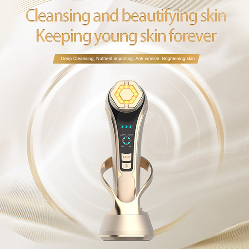 4 in 1 RF Facial Lifting and Firming Rejuvenation Skin Tightening Beauty device Home Use Face device EMS Microcurrent Beauty Instrument