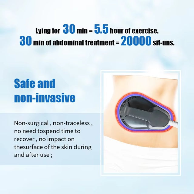 4 Handles Emsculpting Neo Machine with RF, Emsculpt Body Sculpting Machine, Ems Sculpting Muscle Strengthen Body Shaping Machine for Abdomen Thigh Buttock Upper Arm