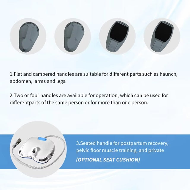 4 Handles Emsculpting Neo Machine with RF, Emsculpt Body Sculpting Machine, Ems Sculpting Muscle Strengthen Body Shaping Machine for Abdomen Thigh Buttock Upper Arm