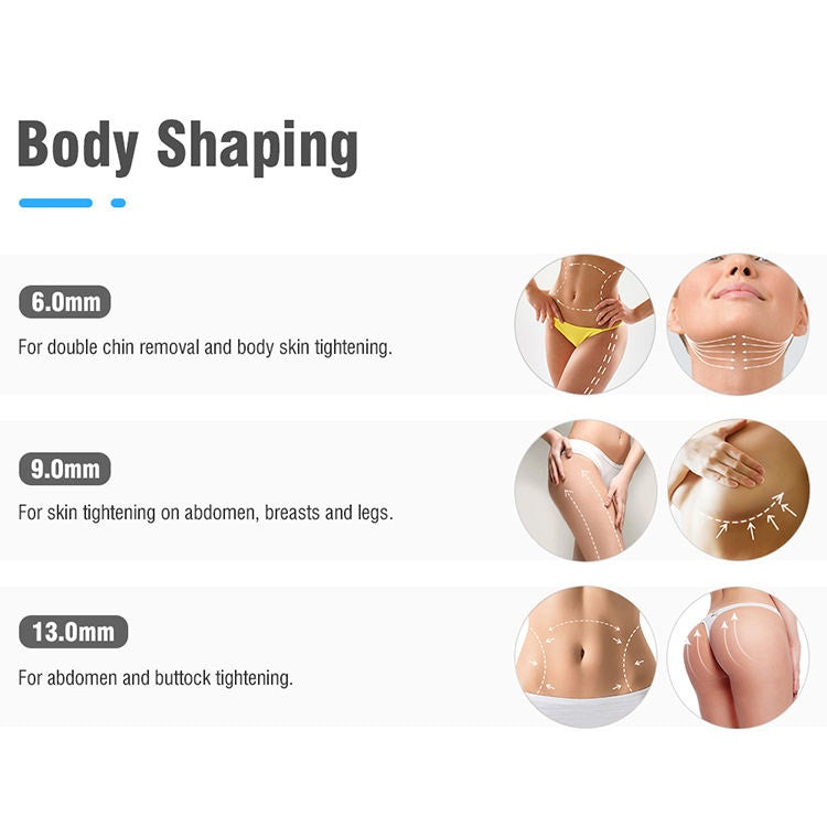 SMAS 7D HIFU Machine High Intensity Focused Ultrasound Face Lifting Wrinkel Removal Skin Tightening Body Contouring Slimming  Anti-aging Beauty Equipment